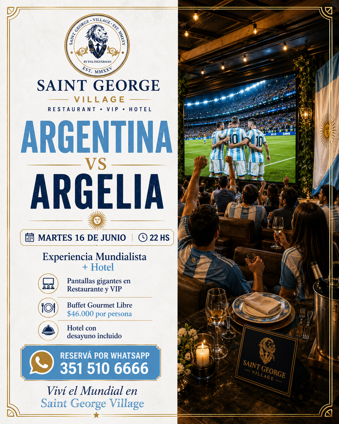ARGENTINA vs ARGELIA